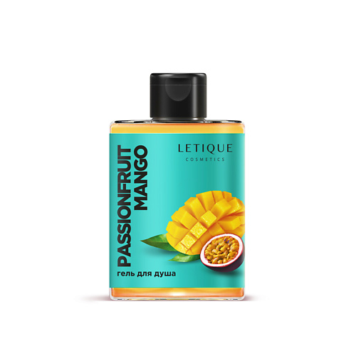 

LETIQUE COSMETICS Гель для душа PASSIONFRUIT MANGO, 300 ml 300.0, Гель для душа PASSIONFRUIT MANGO, 300 ml