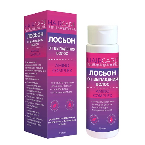 

МЕДИКОМЕД Лосьон от выпадения волос HAIR CARE AMINO COMPLEX 250.0, Лосьон от выпадения волос HAIR CARE AMINO COMPLEX