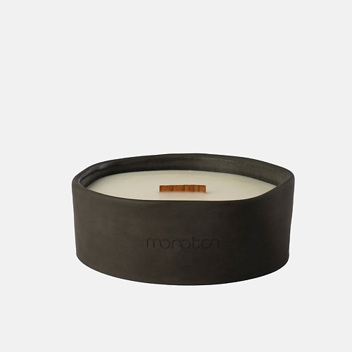 

MONOTON Свеча Musk & Patchouli Aromatic Candle graphit color 430.0, Свеча Musk & Patchouli Aromatic Candle graphit color