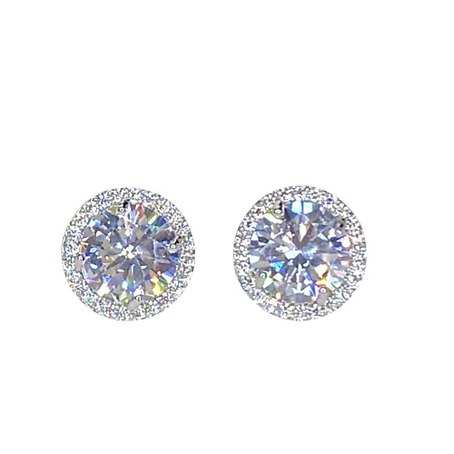 

AMANTE CRYSTAL Пусеты Kassandra zircon 10mm, Пусеты Kassandra zircon 10mm