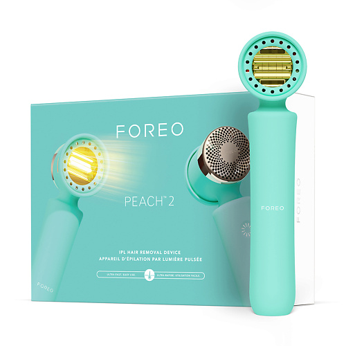 FOREO IPL-девайс PEACH™ 2 для перманентного удаления волос на лице и теле с охлаждающим эффектом