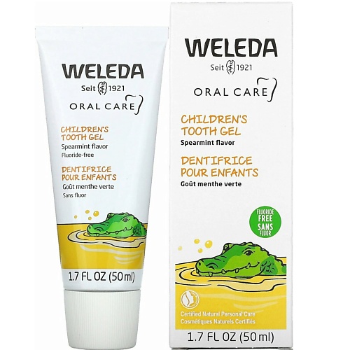 

WELEDA Натуральная детская зубная паста-гель Children's Toothgel 50.0, Натуральная детская зубная паста-гель Children's Toothgel