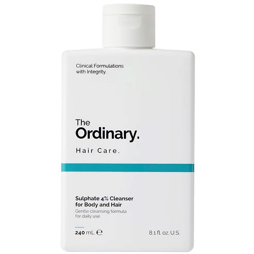 

THE ORDINARY Гель-шампунь для тела и волос Sulphate 4% Cleanser 240.0, Гель-шампунь для тела и волос Sulphate 4% Cleanser