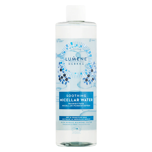 

LUMENE Успокаивающая мицеллярная вода Soothing Micellar для чувствителельной кожи 400.0, Успокаивающая мицеллярная вода Soothing Micellar для чувствителельной кожи