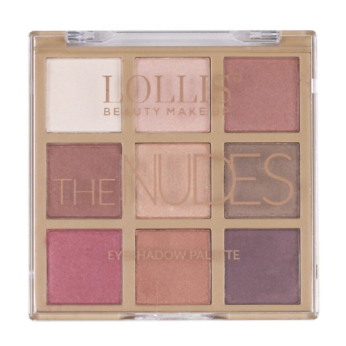 

LOLLIS Тени для век The Nudes Eyeshadow Palette, Тени для век The Nudes Eyeshadow Palette