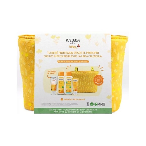 

WELEDA Набор для ухода за детской кожей Baby Calendula Lot, Набор для ухода за детской кожей Baby Calendula Lot