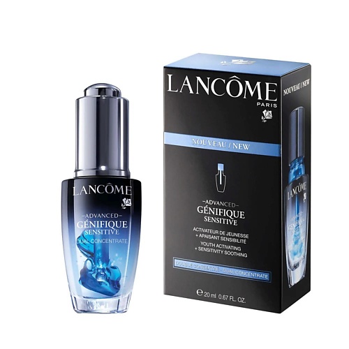 фото Lancome успокаивающая сыворотка с пребиотиками advanced genifique sensitive против покраснений 20.0