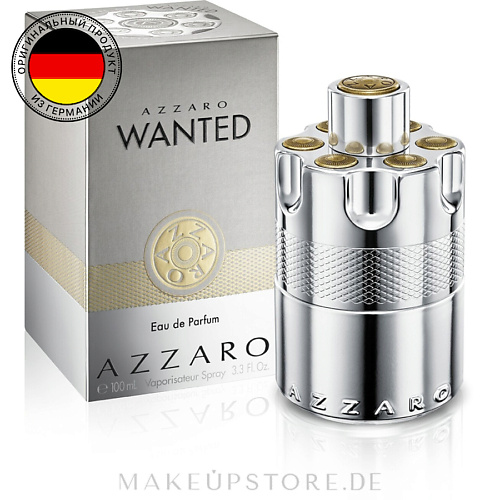 AZZARO Парфюмерная вода Wanted Eau de Parfum 100.0