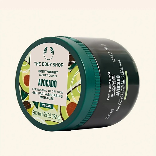 THE BODY SHOP Увлажняющий йогурт Avocado для сухой и нормальной кожи тела 2000 2820₽