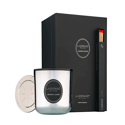 

LADENAC Свеча Urban senses Lead grey Aromatic lounge 200.0, Свеча Urban senses Lead grey Aromatic lounge