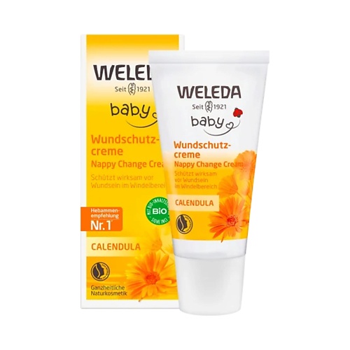 WELEDA Крем с календулой от опрелостей и пеленочной сыпи Baby Calendula Nappy Change 30.0