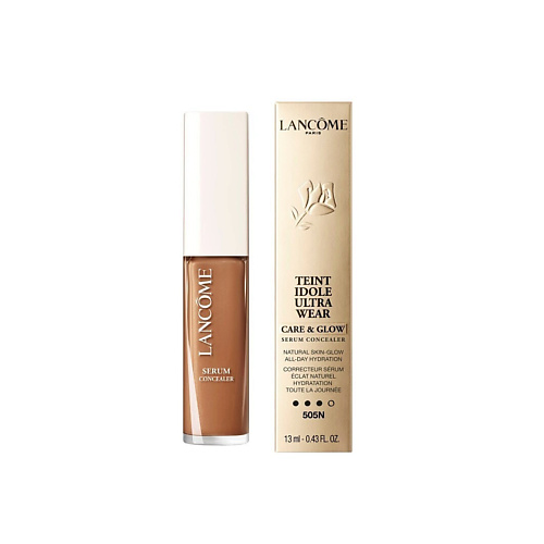 LANCOME Ухаживающий консилер с эффектом сияния Teint Idole Care & Glow Serum Concealer 13.0