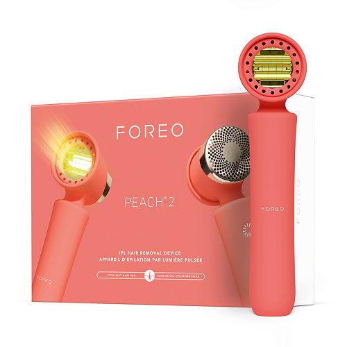 FOREO IPL-девайс PEACH™ 2 для перманентного удаления волос на лице и теле с охлаждающим эффектом