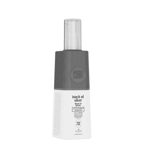 NISHLADY Несмываемая сыворотка для блонда и седых волос TOUCH OF SILVER LEAVE-IN SERUM 97.0