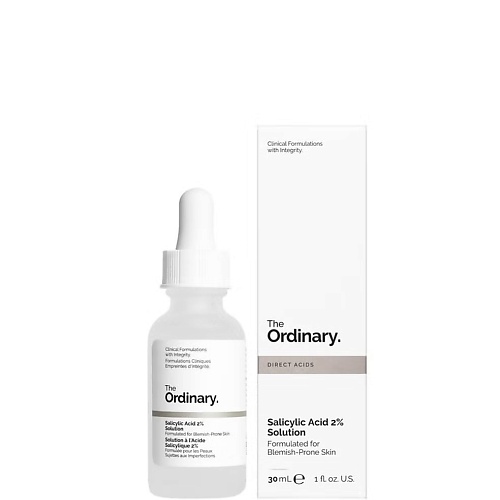 

THE ORDINARY Сыворотка с салициловой кислотой Salicylic Acid 2% Solution 30.0, Сыворотка с салициловой кислотой Salicylic Acid 2% Solution