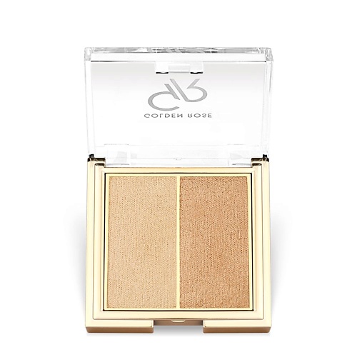 GOLDEN ROSE Хайлайтер для макияжа лица So Glow Highlighter DUO 450₽