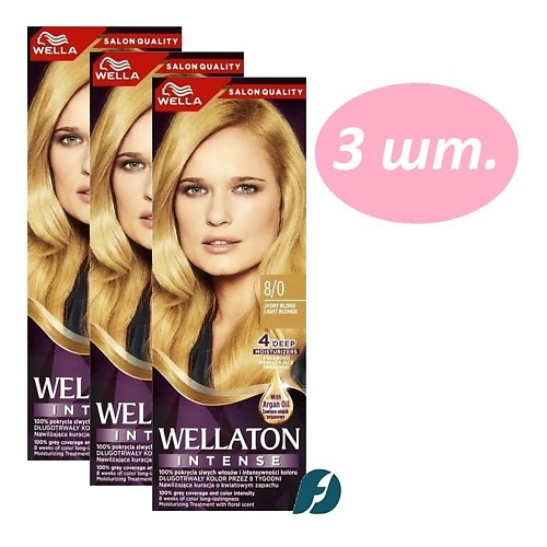 WELLA Cтойкая крем-краска для волос WELLATON