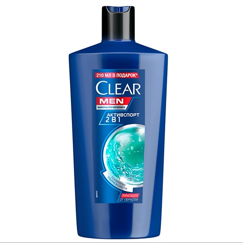 CLEAR Шампунь MEN 2в1 Активспорт