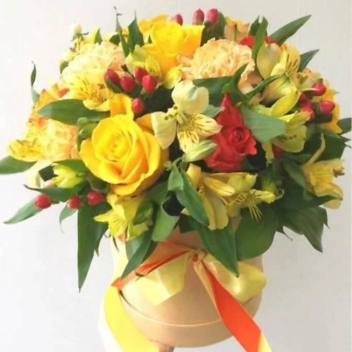 VORNIKOV BOUQUETS Композиция в коробке Яркие эмоции