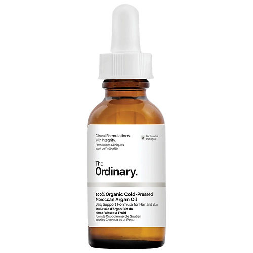 

THE ORDINARY Натуральное масло арганы для кожи и волос 100% Organic Cold-Pressed Moroccan Argan Oil 30.0, Натуральное масло арганы для кожи и волос 100% Organic Cold-Pressed Moroccan Argan Oil