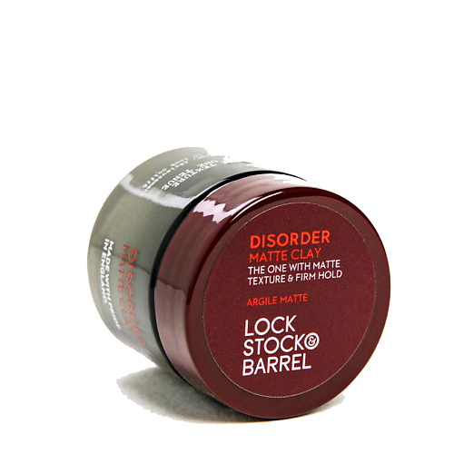 Глина для волос LOCK STOCK & BARREL Жесткая глина Disorder Matte Clay