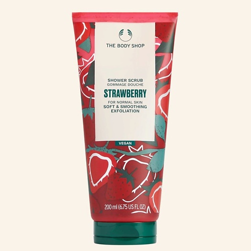 

THE BODY SHOP Отшелушивающий гель-пилинг для тела Strawberry 200.0, Отшелушивающий гель-пилинг для тела Strawberry