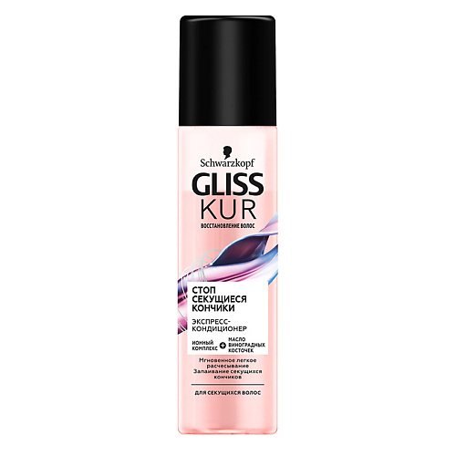 

ГЛИСС КУР GLISS KUR Экспресс-кондиционер против секущихся кончиков Hair Repair, GLISS KUR Экспресс-кондиционер против секущихся кончиков Hair Repair