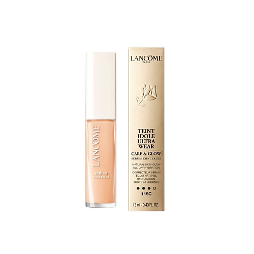 LANCOME Ухаживающий консилер с эффектом сияния Teint Idole Care & Glow Serum Concealer 13.0