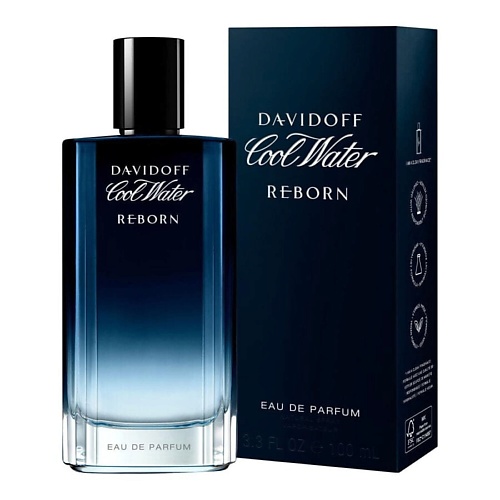 DAVIDOFF Парфюмерная вода Cool Water Reborn 1000 7698₽