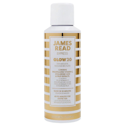 

JAMES READ Мусс для быстрого загара MOUSSE GLOW 20 200.0, Мусс для быстрого загара MOUSSE GLOW 20