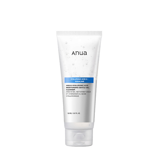 

ANUA Гель для умывания с гиалуроновой кислотой 8 HYALURONIC ACID MOISTURIZING GENTLE GEL CLEANSER, Гель для умывания с гиалуроновой кислотой 8 HYALURONIC ACID MOISTURIZING GENTLE GEL CLEANSER