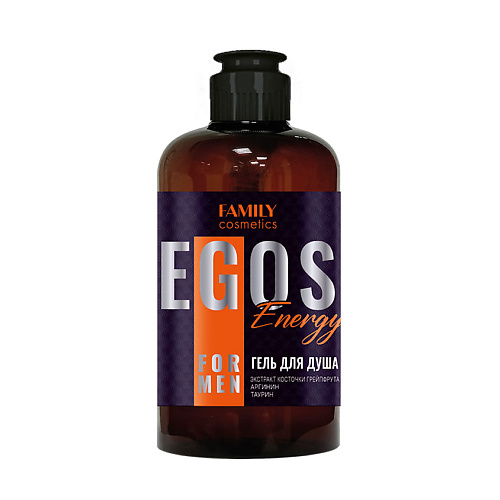 FAMILY COSMETICS Гель для душа Energy серии EGOS for men 4700 475₽