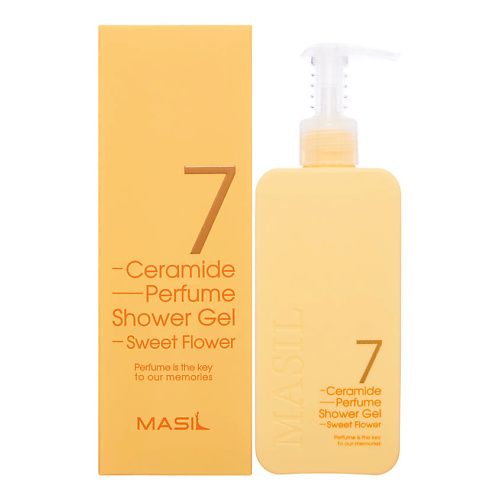 

MASIL Парфюмированный гель для душа 7 Ceramide Perfume Shower Gel Sweet Flower 300.0, Парфюмированный гель для душа 7 Ceramide Perfume Shower Gel Sweet Flower