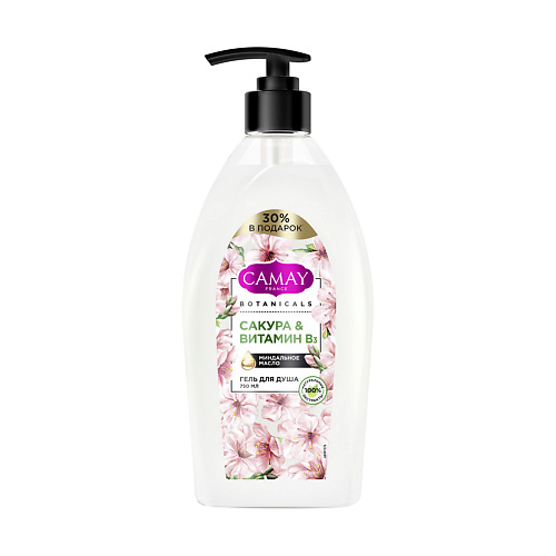 CAMAY BOTANICALS гель для душа Японская сакура 522₽