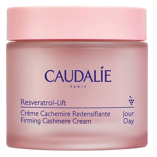 фото Caudalie крем-кашемир для лица укрепляющий дневной resveratrol lift