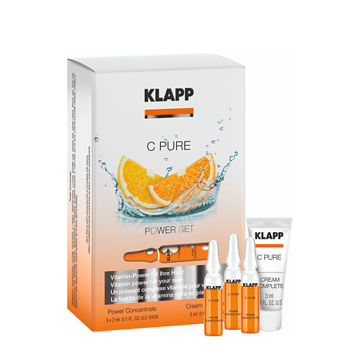 

KLAPP COSMETICS Набор "Сила витамина C" C PURE Power Set, Набор "Сила витамина C" C PURE Power Set