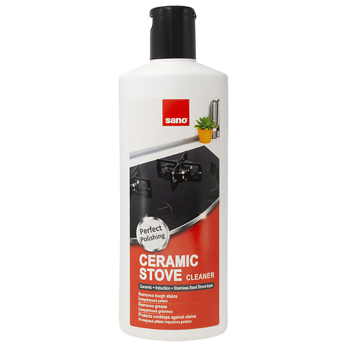 SANO Средство для чистки и ухода за керамическими плитами Ceramic Stove Cleaner 300.0