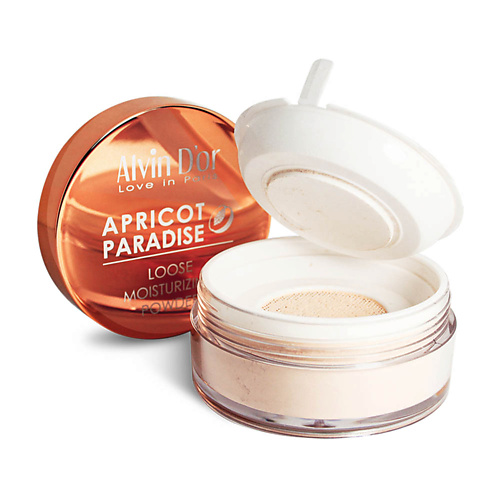 ALVIN D’OR Пудра рассыпчатая Moisturizing Apricot Paradise