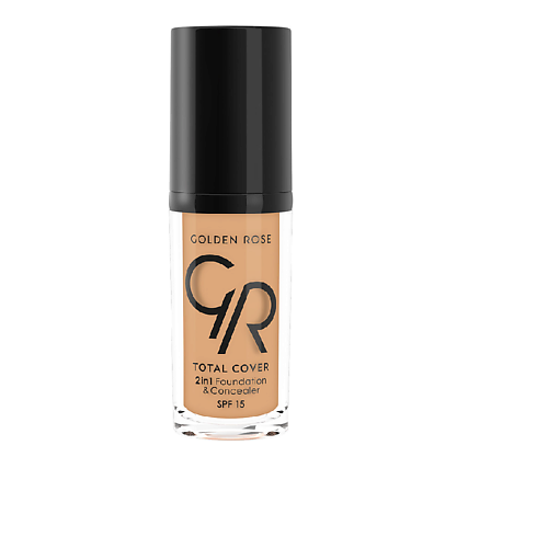 

GOLDEN ROSE Крем тональный TOTAL COVER 2in1 Foundation, Крем тональный TOTAL COVER 2in1 Foundation