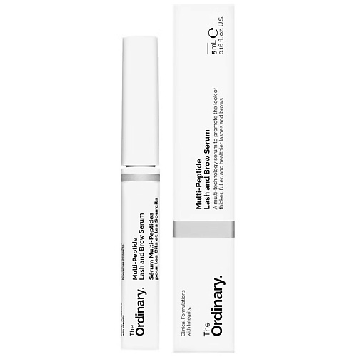 

THE ORDINARY Сыворотка для бровей и ресниц Multi-Peptide Lash and Brow Serum 5.0, Сыворотка для бровей и ресниц Multi-Peptide Lash and Brow Serum