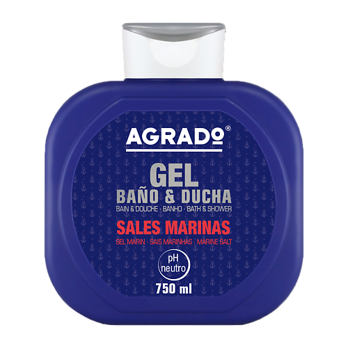 AGRADO Гель для душа MARINE SALTS 7500 385₽