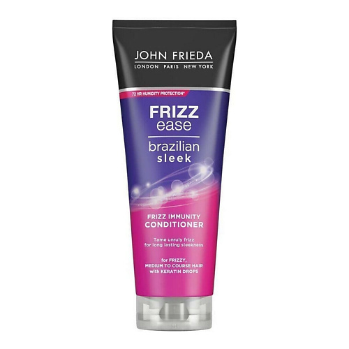 JOHN FRIEDA Разглаживающий кондиционер для волос Frizz Ease Brazilian Sleek 250.0