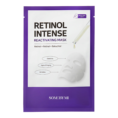 

SOME BY MI Маска для лица RETINOL INTENSE с ретинолом и бакучиолом (anti-age) 22.0, Маска для лица RETINOL INTENSE с ретинолом и бакучиолом (anti-age)