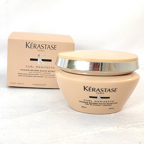 

KERASTASE Curl Manifesto Masque Beurre Haute Nutrition Ультра питательная маска для вьющихся волос 200.0, Curl Manifesto Masque Beurre Haute Nutrition Ультра питательная маска для вьющихся волос