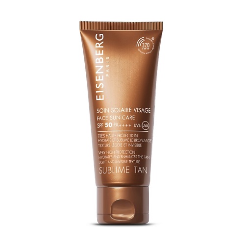 EISENBERG Солнцезащитное средство для лица SPF50 PA++++ Sublime Tan