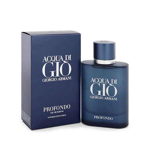 Мужская парфюмерия GIORGIO ARMANI Мужская парфюмерная вода Acqua Di Giò Profondo 125.0