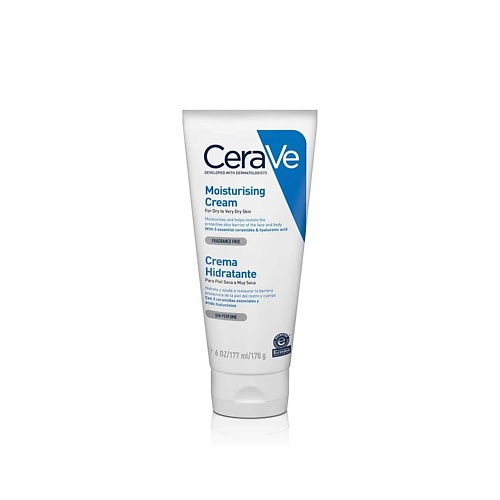 CERAVE Увлажняющий крем для очень сухой кожи Moisturizing Cream Dry to Very Dry Skin 1770 2466₽