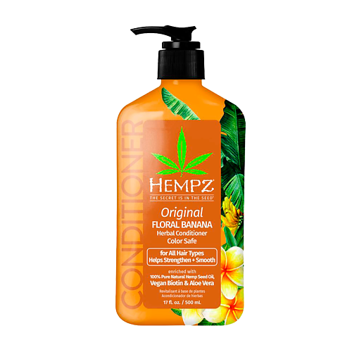 

HEMPZ Кондиционер Оригинальный /Original Herbal Conditioner For Damaged & Color Treated Hair 500.0, Кондиционер Оригинальный /Original Herbal Conditioner For Damaged & Color Treated Hair