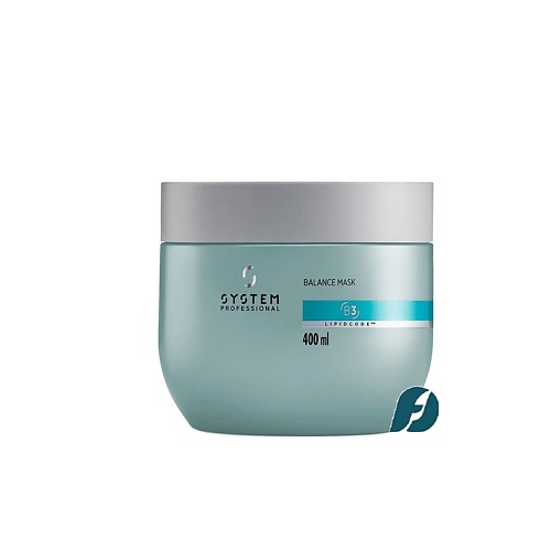 SYSTEM PROFESSIONAL Маска для чувствительной кожи головы BALANCE MASK 400.0