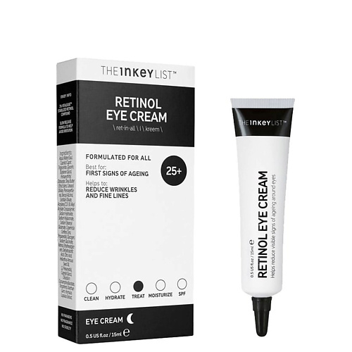 

THE INKEY LIST Ночной крем с ретинолом Retinol Eye Cream против морщин вокруг глаз 15.0, Ночной крем с ретинолом Retinol Eye Cream против морщин вокруг глаз